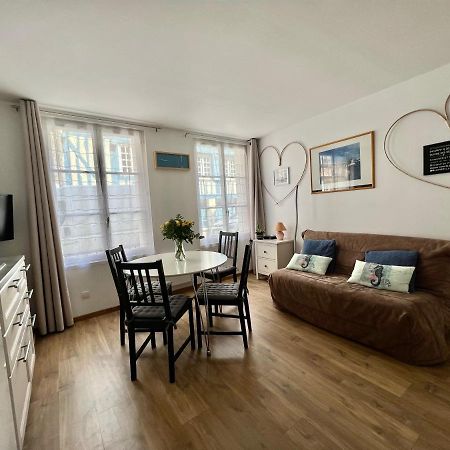 Le Pastel Leilighet Honfleur Eksteriør bilde